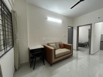 Living Room Image of 550 Sq.ft 1 BHK Builder Floor for rent in Munnekollal Bengaluru for Rs. 26000