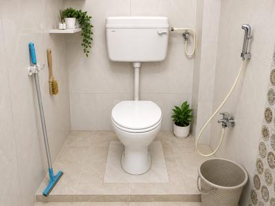 Bathroom Image of Visava Home B in Kopar Khairane, Navi Mumbai