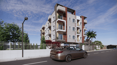 Image of 998 Sq.ft 2 BHK Apartment / Flat for sale in Six Mile, Guwahati for Rs. 4300000