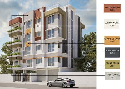 Image of 1267 Sq.ft 3 BHK Apartment / Flat for sale in Garia, Sonarpur, Kolkata for Rs. 7800000