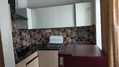 Kitchen Image of 607 Sq.ft 1.5 BHK Apartment / Flat for rent in Prateek Grand City, Siddharth Vihar Ghaziabad for Rs. 26000