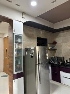 Kitchen Image of 1800 Sq.ft 3 BHK Apartment / Flat for rent in Keshav Balmukund Reflect, Kudasan Gandhinagar for Rs. 25000