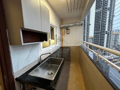 Balcony Image of 2250 Sq.ft 3 BHK Apartment / Flat for rent in Solitaire Unity, Kondapur Hyderabad for Rs. 60000