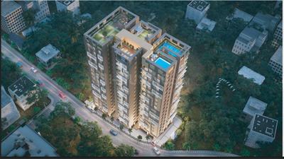 Image of 1300 Sq.ft 3 BHK Apartment / Flat for sale in The 96, Lake Town, Kolkata for Rs. 8800000