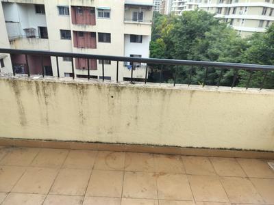 Balcony Image of 1400 Sq.ft 3 BHK Apartment / Flat for rent in Sanskriti Culture Society, Wakad Pune for Rs. 35000