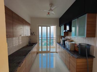 Kitchen Image of 2250 Sq.ft 3.5 BHK Apartment / Flat for rent in ATS Casa Espana, Bar Majra Mohali for Rs. 46000