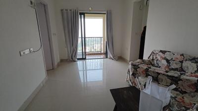 Living Room Image of 700 Sq.ft 2 BHK Apartment / Flat for rent in Unimark Lakewood Estate, New Garia Kolkata for Rs. 26000