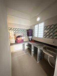 Kitchen Image of 1300 Sq.ft 3 BHK Apartment / Flat for rent in Chinar Park Kolkata for Rs. 19000