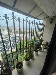 Balcony Image of 850 Sq.ft 2 BHK Apartment / Flat for rent in Rizvi Continental Tower, Pali Hill Mumbai for Rs. 190000