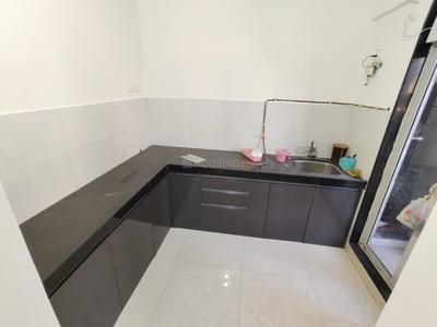 Kitchen Image of 600 Sq.ft 1 BHK Apartment / Flat for sale in Ashar Metro Towers, Thane West Thane for Rs. 9000000