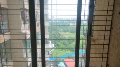 Balcony Image of 1055 Sq.ft 2 BHK Apartment / Flat for sale in Vishesh Balaji Symphony Phase 3, Shilottar Raichur Navi Mumbai for Rs. 7800000