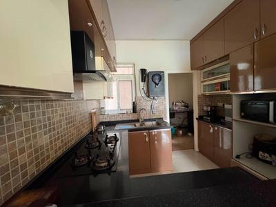 Kitchen Image of 1650 Sq.ft 3 BHK Apartment / Flat for rent in SJR Blue Waters, Parappana Agrahara Bengaluru for Rs. 70000