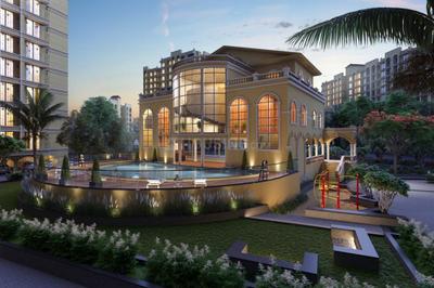 Image of 895 Sq.ft 2 BHK Apartment / Flat for sale in Thalia Vrindavan Flora, Rasayani, Navi Mumbai for Rs. 4100000