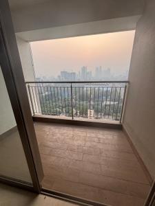 Balcony Image of 920 Sq.ft 2 BHK Apartment / Flat for sale in Kalpataru Paramount, Thane West Thane for Rs. 15200000