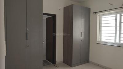 Bedroom Image of 1050 Sq.ft 3 BHK Apartment / Flat for rent in DSR Park Ridge, Nallagandla Hyderabad for Rs. 43000