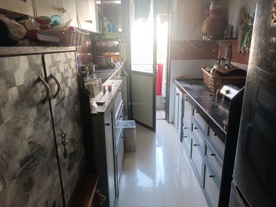 Kitchen Image of 601 Sq.ft 2 BHK Apartment / Flat for sale in KT Trigun Chs Ltd, Borivali West Mumbai for Rs. 16600000