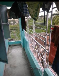 Balcony Image of 820 Sq.ft 2 BHK Apartment / Flat for sale in Baguiati Kolkata for Rs. 2100000