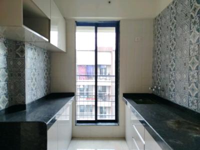 Kitchen Image of 650 Sq.ft 1 BHK Apartment / Flat for sale in Wonder Park, Vasai East Vasai for Rs. 4030000