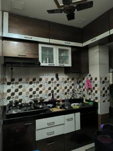 Kitchen Image of 1000 Sq.ft 2 BHK Apartment / Flat for sale in Bhaveshwar Cornar, Karanjade Navi Mumbai for Rs. 8600000