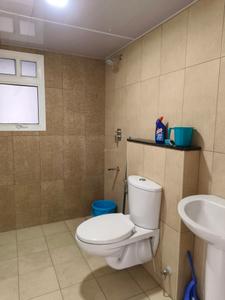 Common Bathroom One Image of 1558 Sq.ft 3 BHK Apartment / Flat for rent in Prestige Jindal City, Anchepalya Bengaluru for Rs. 50000