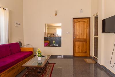 Hall Image of 800 Sq.ft 1 BHK Apartment / Flat for rent in Vagator Goa for Rs. 30000