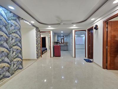 Hall Image of 1200 Sq.ft 3 BHK Builder Floor for rent in Rajpur New Delhi for Rs. 29000