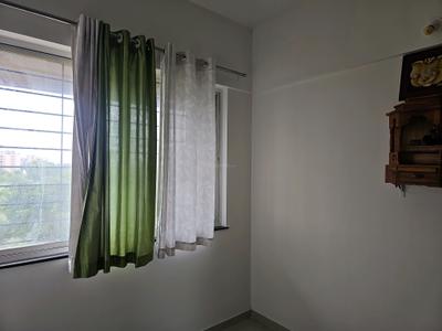 Bedroom Image of 845 Sq.ft 1.5 BHK Apartment / Flat for rent in Anshul Kanvas, Wagholi Pune for Rs. 22000