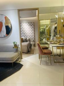 Hall Image of 1100 Sq.ft 2 BHK Apartment / Flat for sale in Yes Palm Riveria, Mumbra Thane for Rs. 6499900