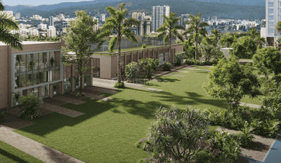 Image of 1300 Sq.ft 3 BHK Apartment / Flat for sale in Narang Narang Privado, Thane West, Thane for Rs. 31200000