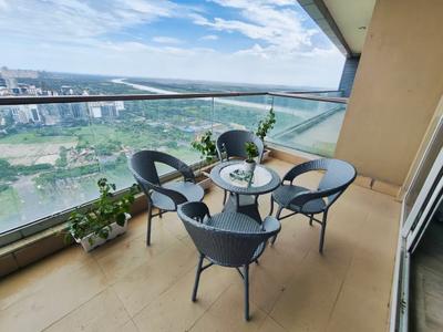 Balcony Image of 2105 Sq.ft 3 BHK Apartment / Flat for rent in Supertech Supernova, Sector 94 Noida for Rs. 84000