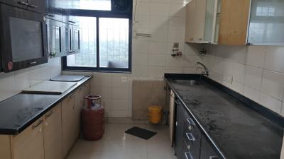 Kitchen Image of 1207 Sq.ft 2 BHK Apartment / Flat for rent in R W Devashree Park, Thane West Thane for Rs. 38000