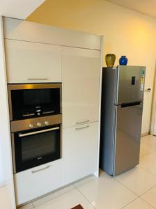 Kitchen Image of 2500 Sq.ft 3 BHK Apartment / Flat for rent in Amaya 78 at Gokuldham, Shantipura Ahmedabad for Rs. 90000