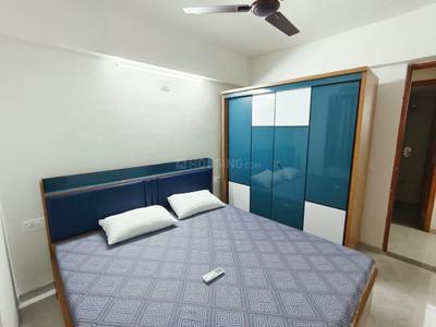 Bedroom Image of 2400 Sq.ft 3 BHK Apartment / Flat for rent in Kudasan Gandhinagar for Rs. 37000
