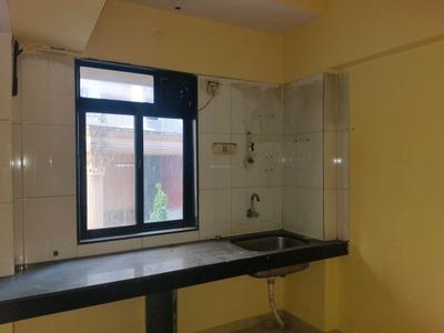 Kitchen Image of 650 Sq.ft 1 BHK Apartment / Flat for sale in Raunak City Sector IV D4, Kalyan West Kalyan for Rs. 3499000