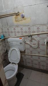 Bathroom Image of 540 Sq.ft 1 BHK Independent House for rent in Dashrath Puri New Delhi for Rs. 10000