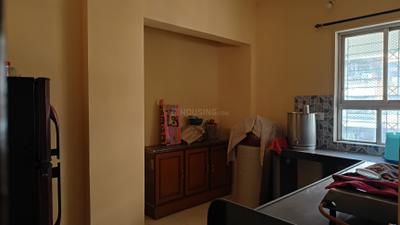 Kitchen Image of 635 Sq.ft 1 BHK Apartment / Flat for rent in Anand Vastu Anand, Kalwa Thane for Rs. 22500