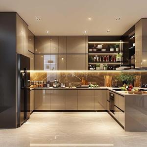 Kitchen Image of 2300 Sq.ft 3 BHK Villa for rent in Kharar Mohali for Rs. 17000