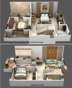 Image of 2160 Sq.ft 4 BHK Villa for sale in Elite Vk Sky Villa Rose, Handewadi, Pune for Rs. 14000000