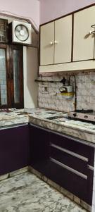 Kitchen Image of 1000 Sq.ft 2 BHK Builder Floor for rent in Laxmi Nagar New Delhi for Rs. 22000