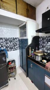 Kitchen Image of 580 Sq.ft 1 BHK Apartment / Flat for rent in Sanpada Navi Mumbai for Rs. 35000
