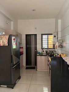 Kitchen Image of 1200 Sq.ft 3 BHK Apartment / Flat for rent in Harni Vadodara for Rs. 25000