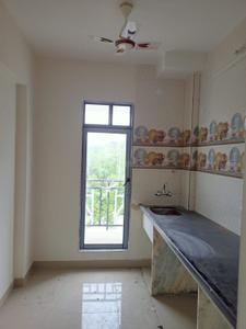 Kitchen Image of 650 Sq.ft 1 BHK Apartment / Flat for sale in Sai Shrushti Valley, Diva Thane for Rs. 3699000