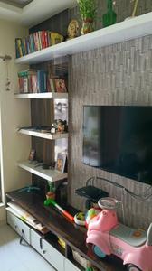 Living Room Image of 656 Sq.ft 2 BHK Apartment / Flat for rent in Unique Greens Building A C And D, Thane West Thane for Rs. 40000