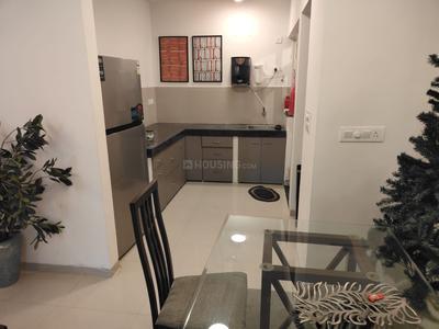 Kitchen Image of 1750 Sq.ft 3 BHK Apartment / Flat for rent in Alembic Veda II, Chhani Jakat Naka Vadodara for Rs. 40000
