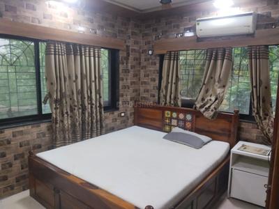 Bedroom Image of 750 Sq.ft 2 BHK Apartment / Flat for rent in Kopar Khairane Navi Mumbai for Rs. 50000