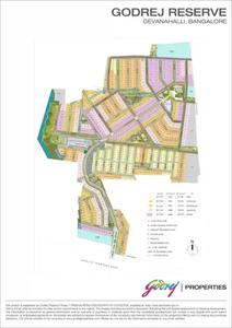 Image of 1200 Sq.ft Residential Plot / Land for sale in Godrej Reserve, Devanahalli, Bengaluru for Rs. 10100000