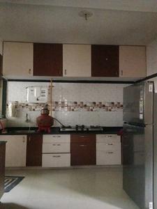 Kitchen Image of 1850 Sq.ft 3 BHK Apartment / Flat for rent in Tithi Satyamev Vista, Gota Ahmedabad for Rs. 35000