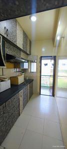 Kitchen Image of 900 Sq.ft 3 BHK Apartment / Flat for rent in Srijan Greenfield City, Maheshtala Kolkata for Rs. 17500