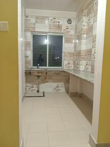 Kitchen Image of 1400 Sq.ft 3 BHK Apartment / Flat for rent in Chinar Park Kolkata for Rs. 18000