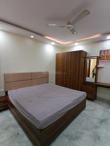 Bedroom Image of 450 Sq.ft 1 RK Builder Floor for rent in Sector 122 Noida for Rs. 20000